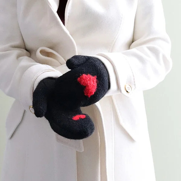 Heart Mittens