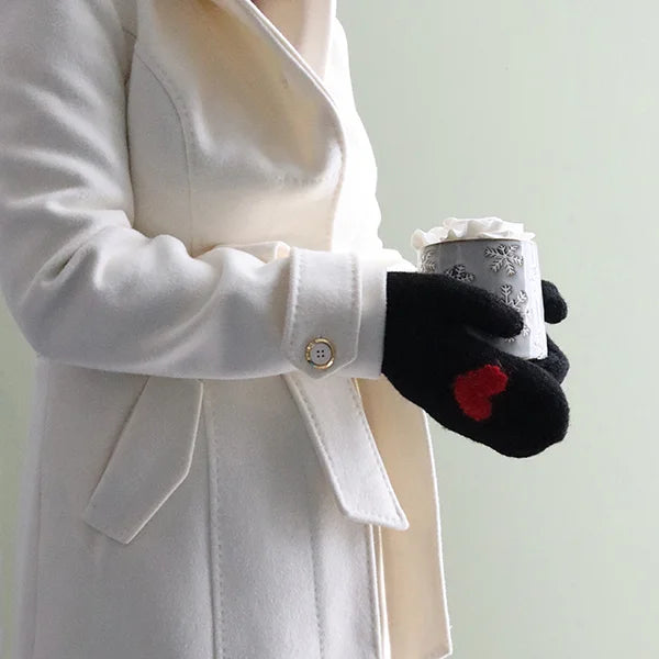 Heart Mittens