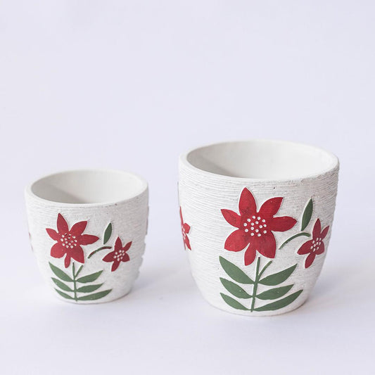 PInk Flower Pot