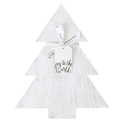 White Tree Wooden Board