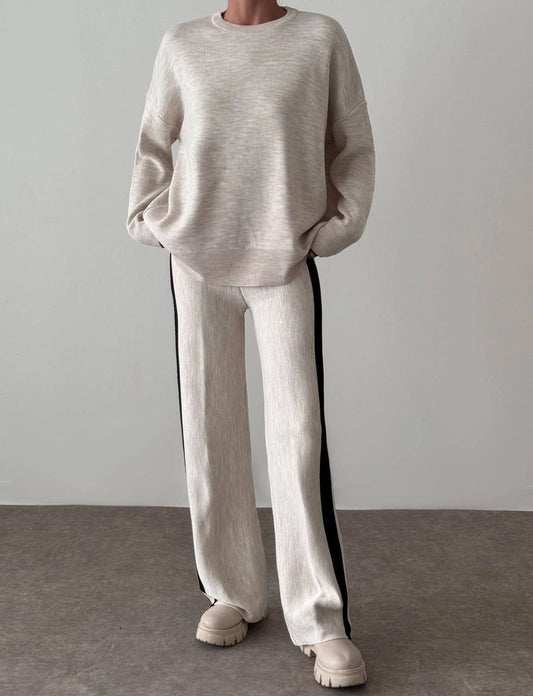 Cream Oversized Sweater