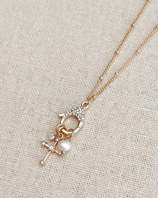 Cross Charm Necklace