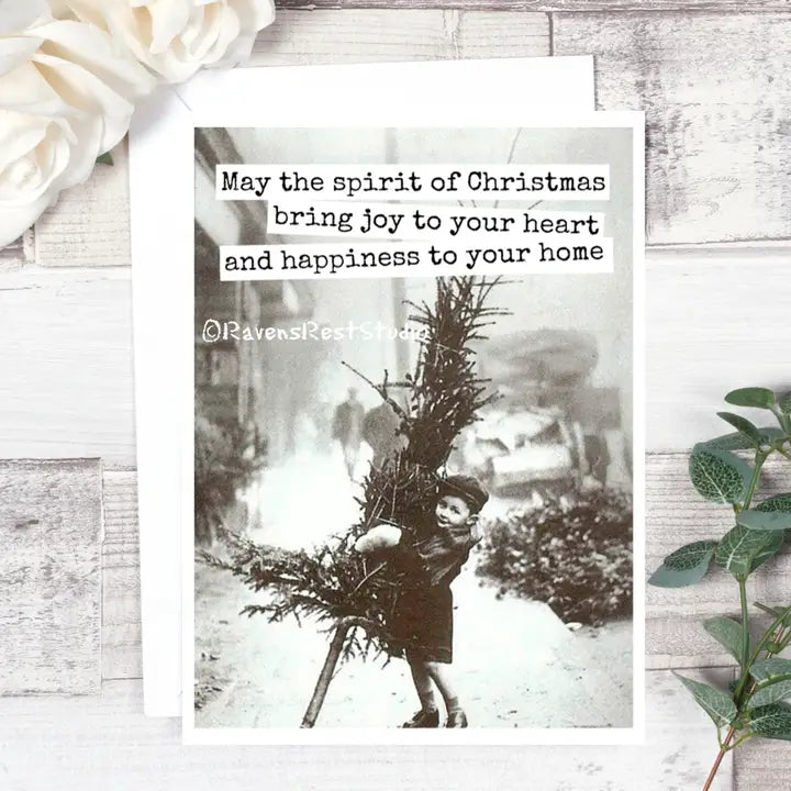 May The Spirit Of Christmas Card