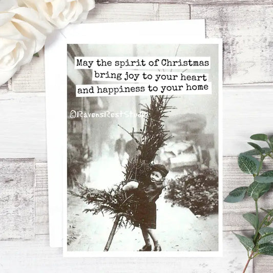 May The Spirit Of Christmas Card