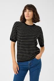 Lizza Striped Knit