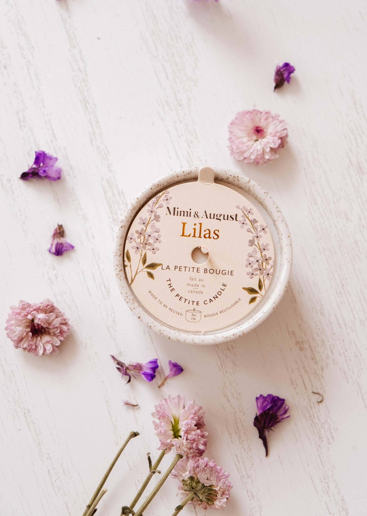 Lilac - Reusable Soy Candle