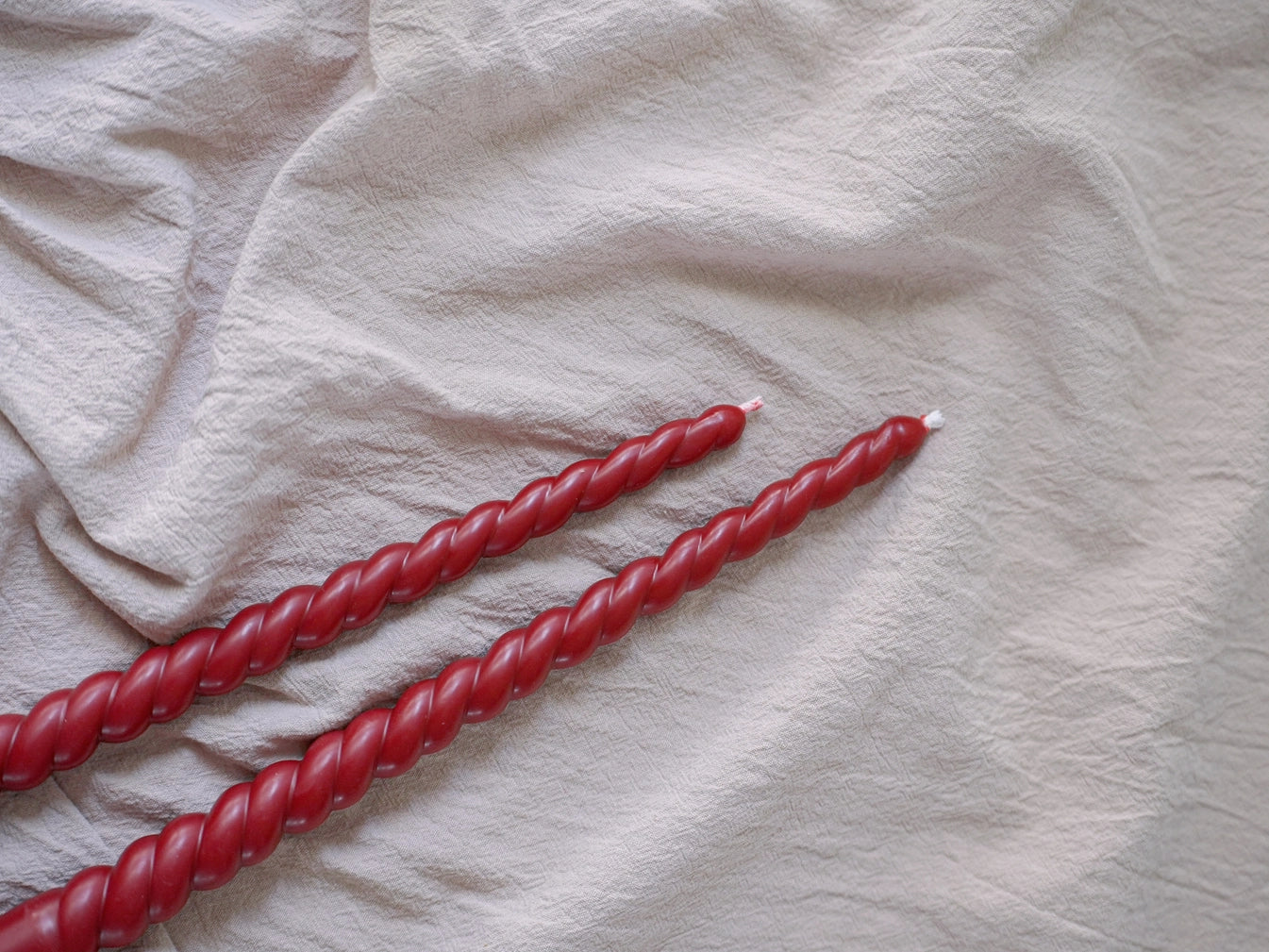 Twisted Taper Candle Set