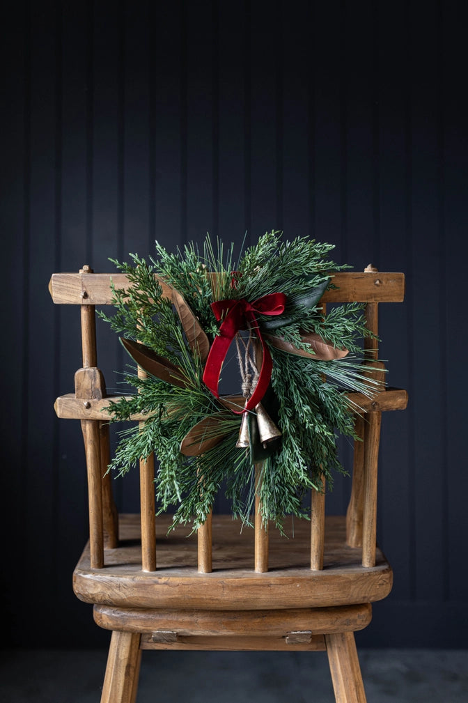 Magnolia Norfolk Cypress Wreath