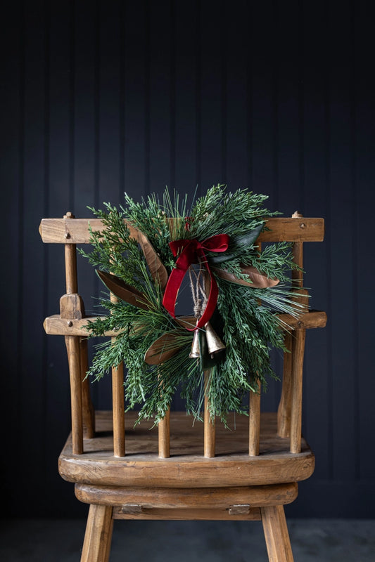 Magnolia Norfolk Cypress Wreath