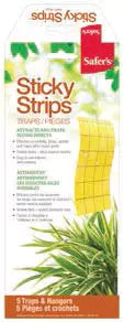 Safer's Sticky Strips 5/pkg