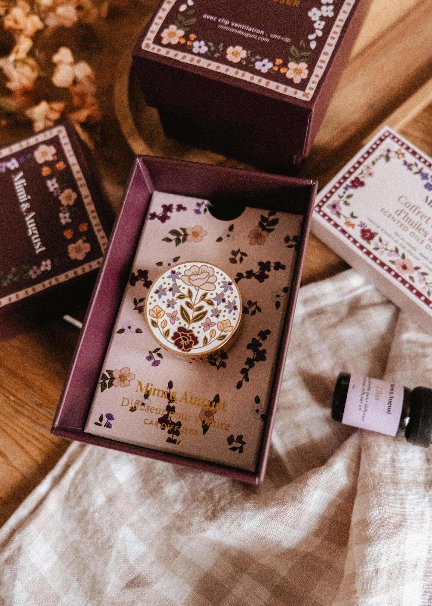 Floral Car Diffuser