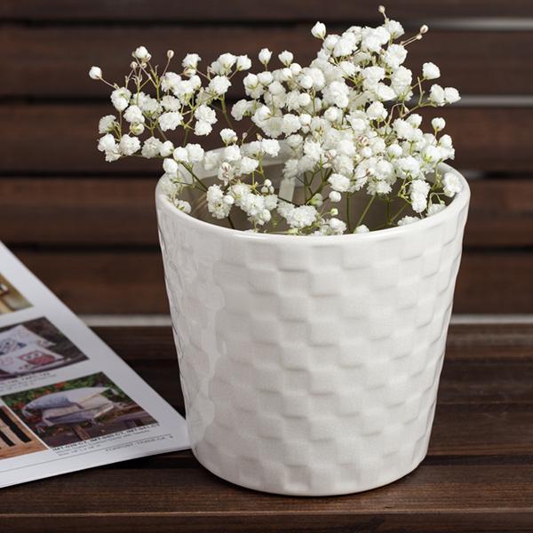 White Ceramic Pot