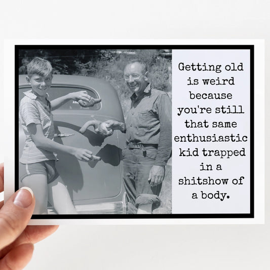 Trapped In A Sh*tshow of a Body Card