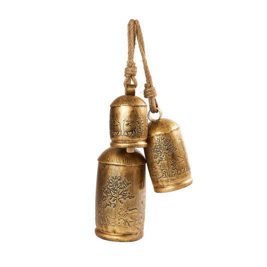 Blitzen Carved Bells S/3