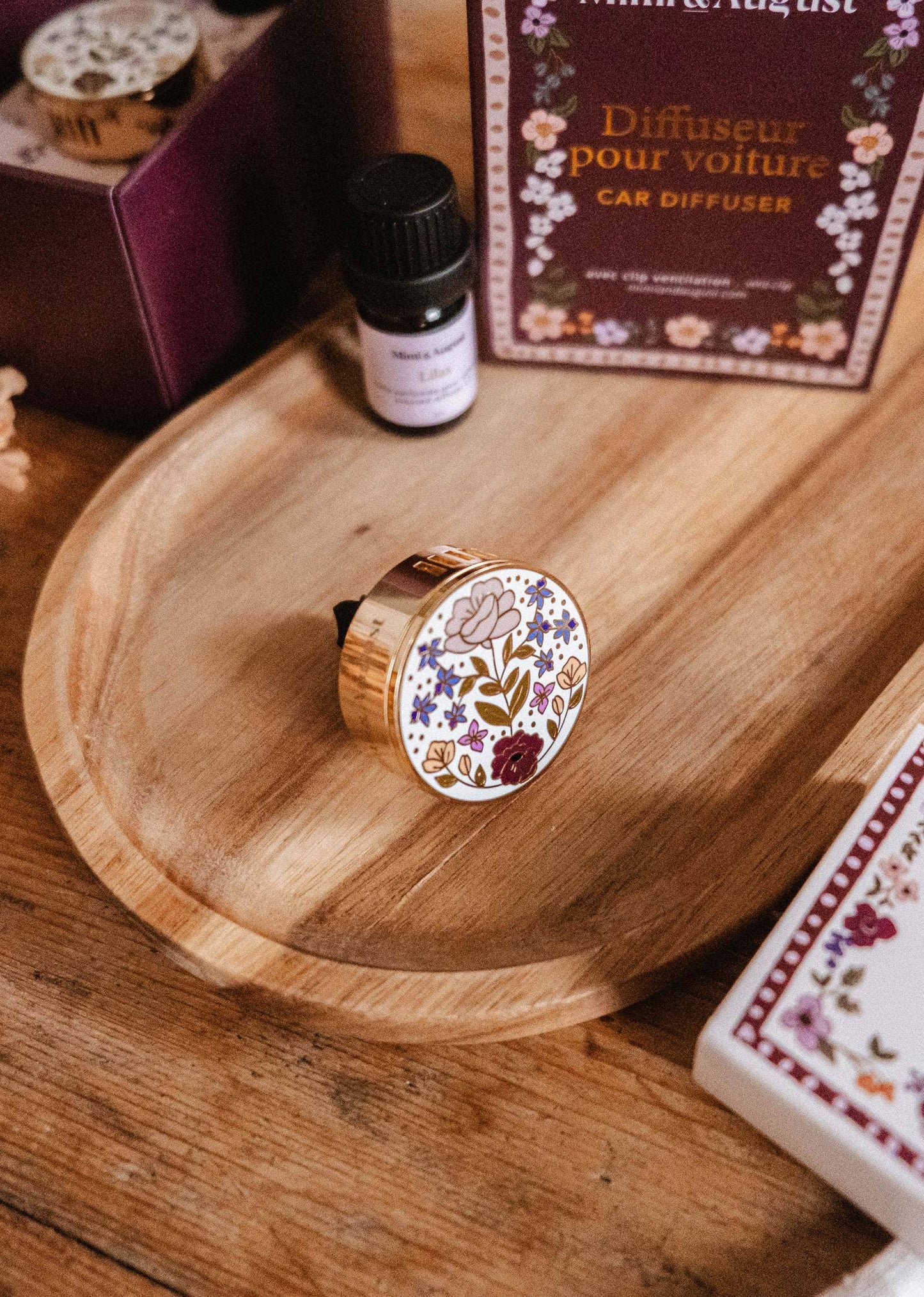 Floral Car Diffuser