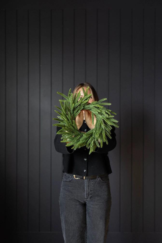 Norfolk/Pine Mini Wreath