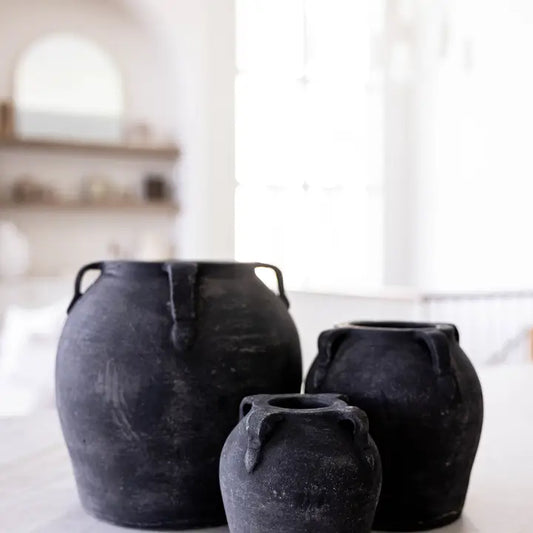 Black Wash Vase