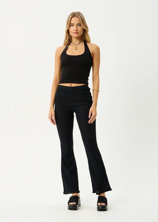 Seersucker Flare Pant