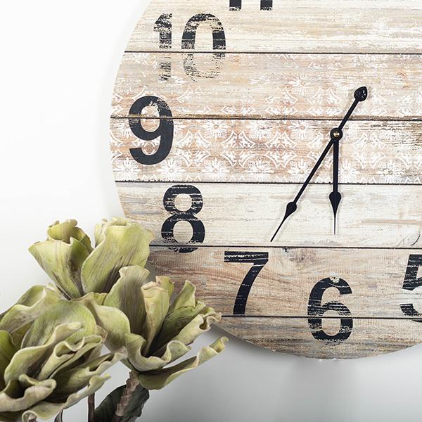Planks Wall Clock - 23"x 23"