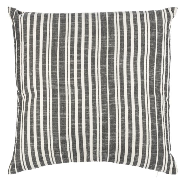 black-stripe-pillow-18x18
