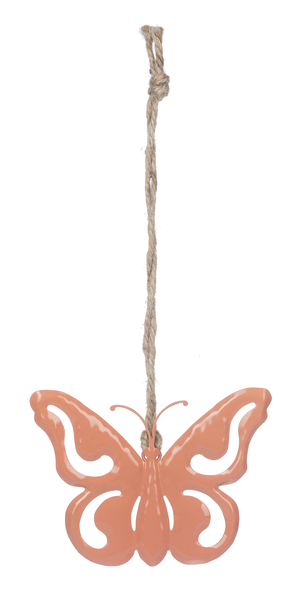 peach-butterfly-ornament