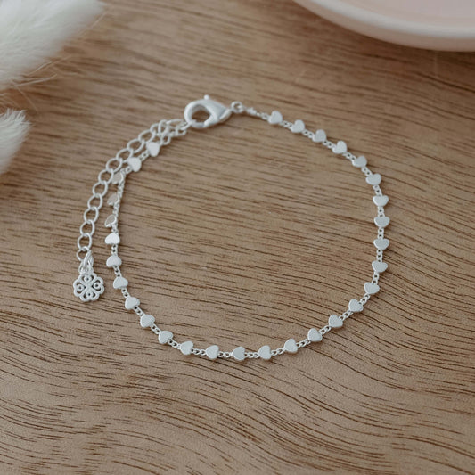 heart-chain-bracelet