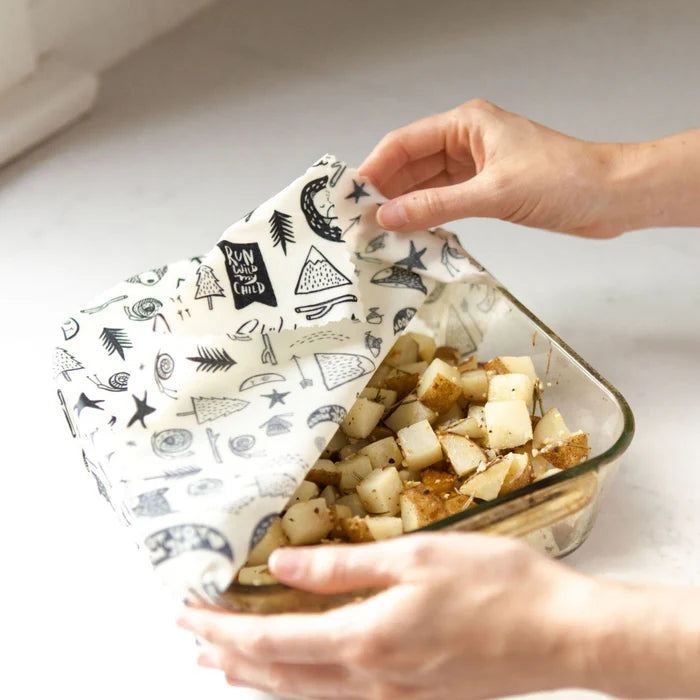 Beeswax Food Wrap - Camping Adventure