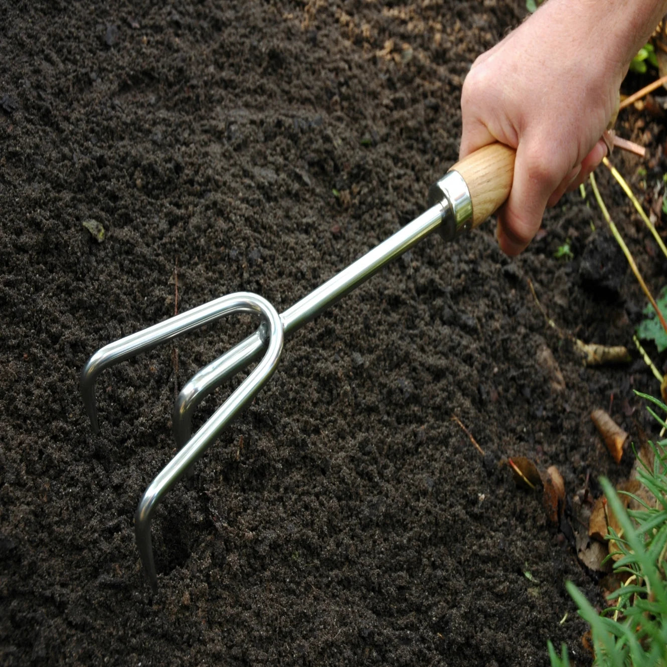 Stainless Steel Hand Rake