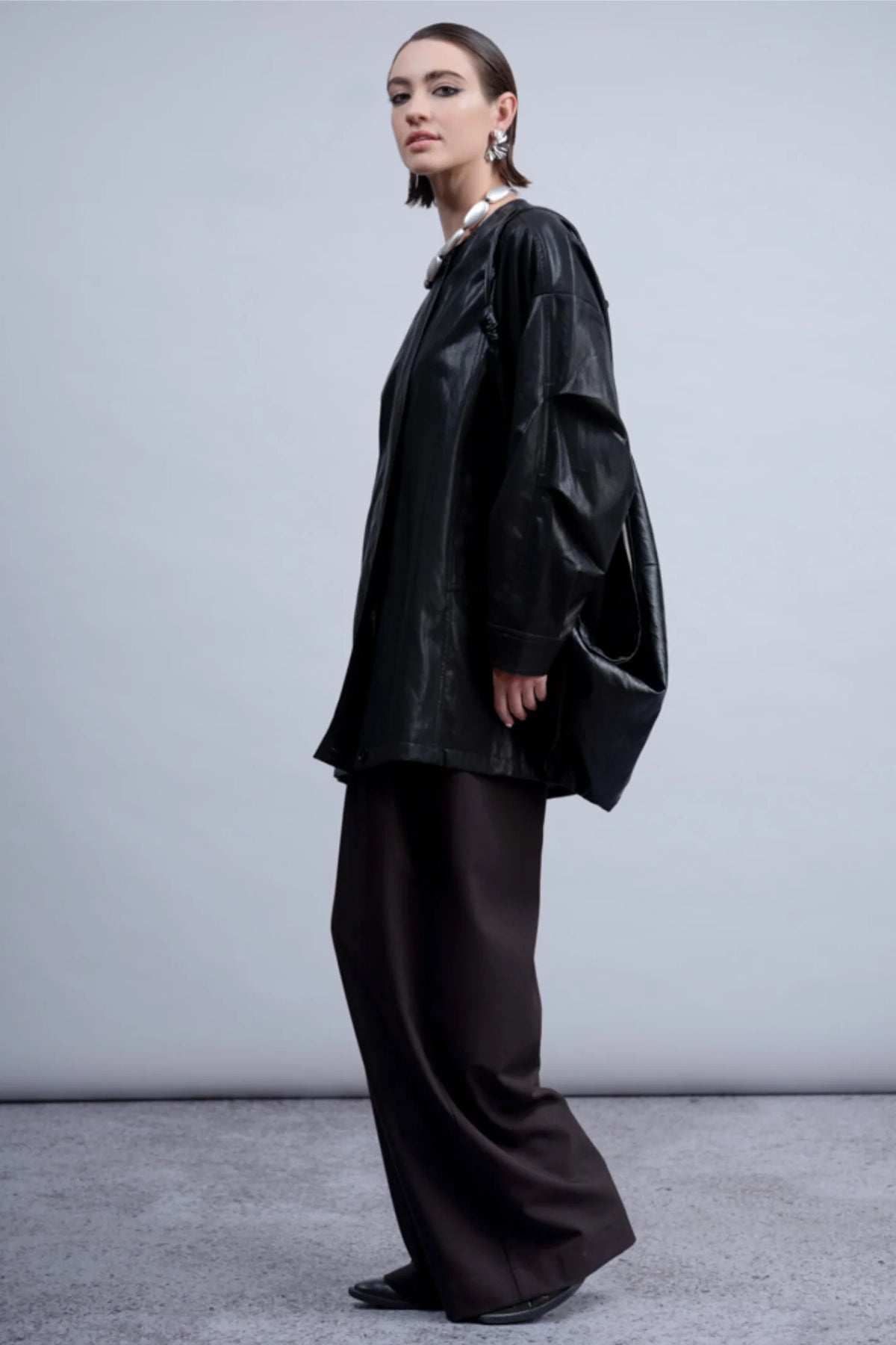 Black Pleather Jacket