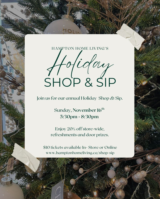 Shop & Sip Tickets