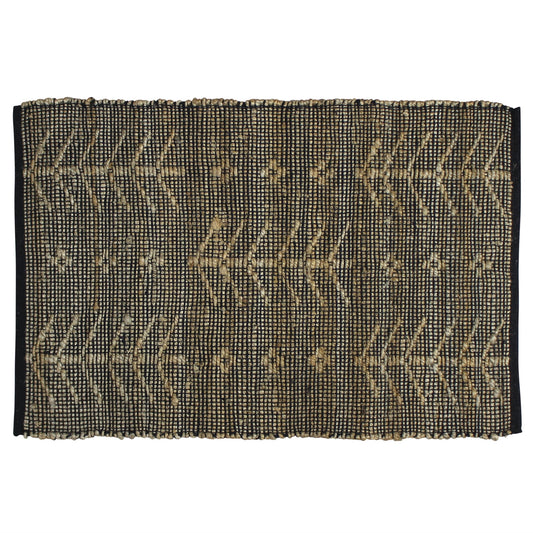 malika-hemp-rug-black-2x3