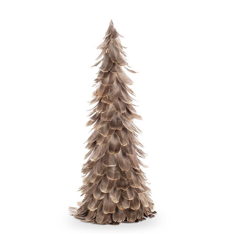 Large Feather Tree w/Glitter - 23"