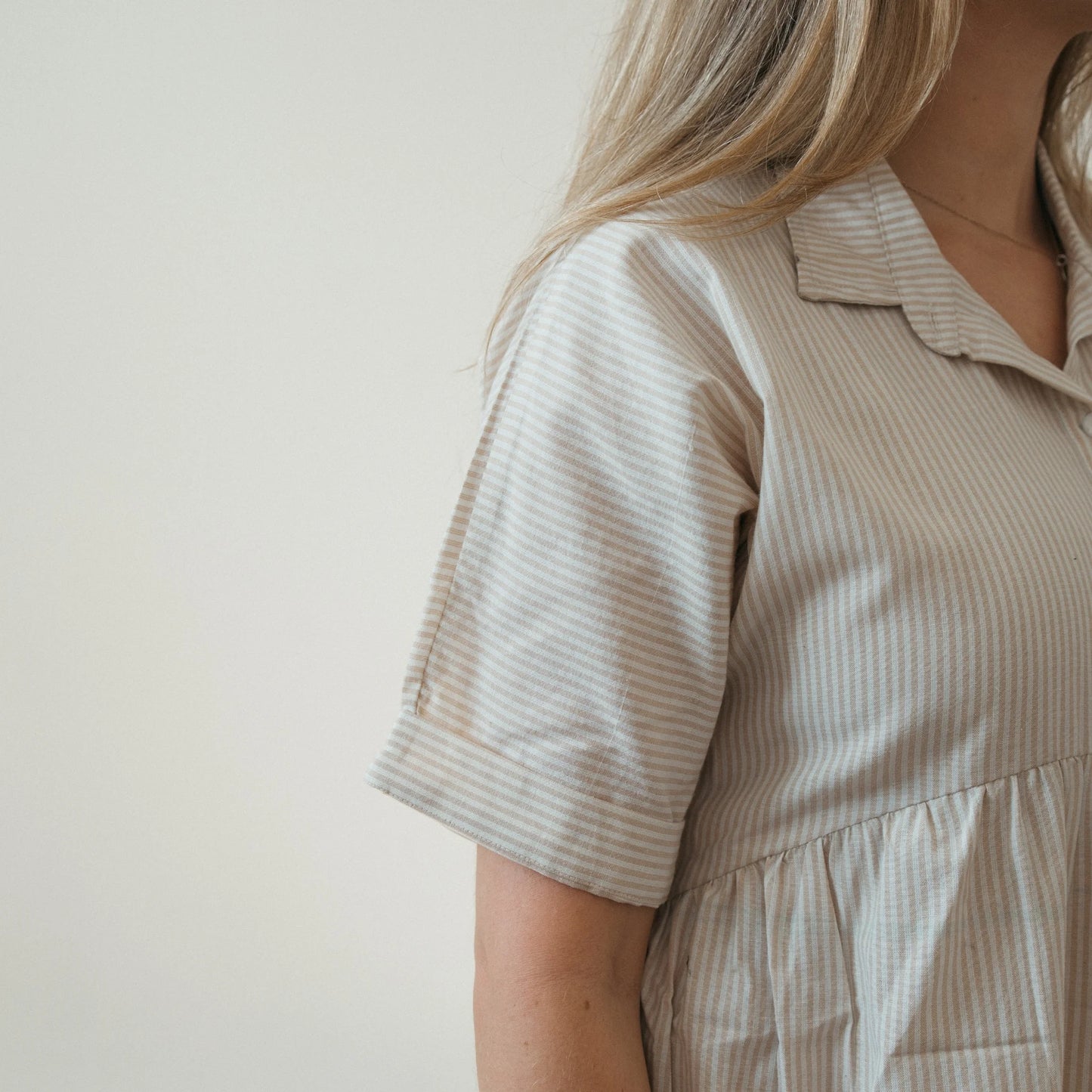Buttoned Shirt Dress