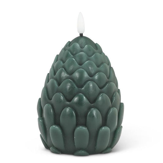 Pinecone LED Candle