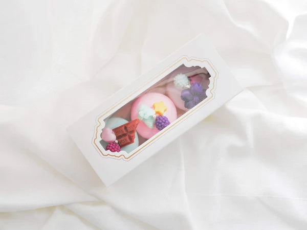Macaron Dessert Candle - Set/3