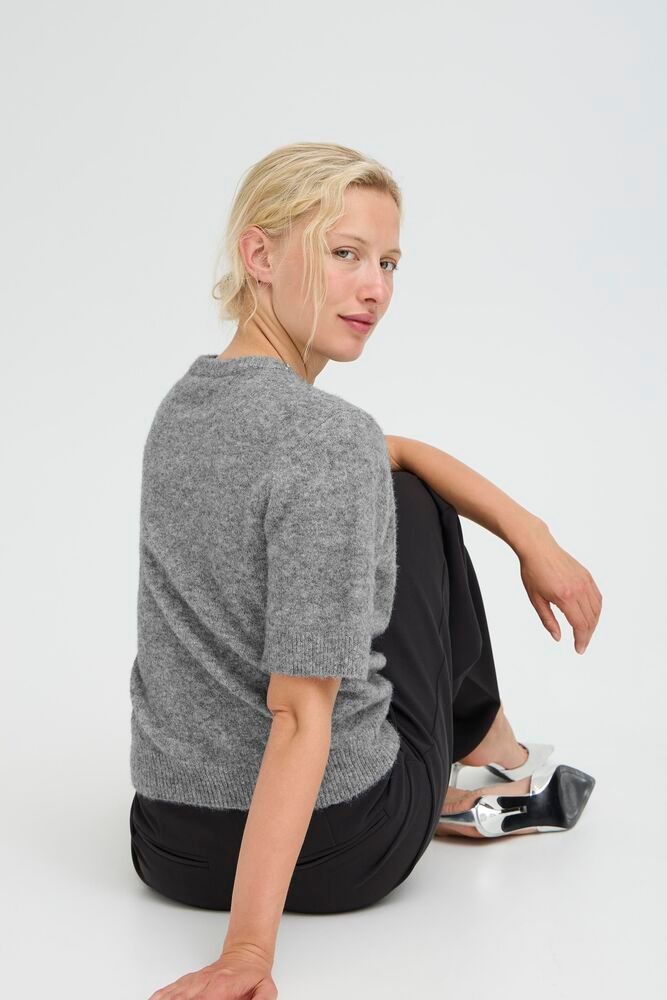 Omea Rhinestone Sweater