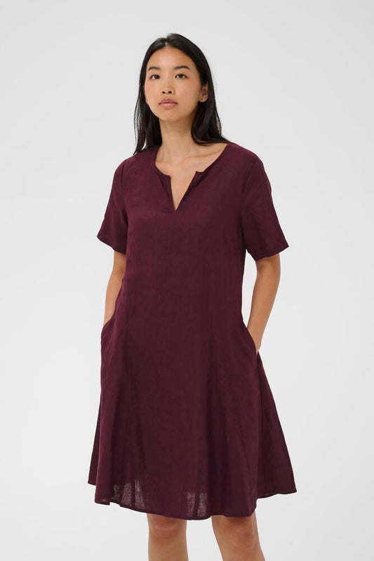 Aminasa Linen Dress