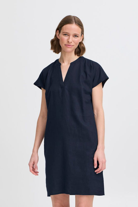 Falakka V Neck Dress