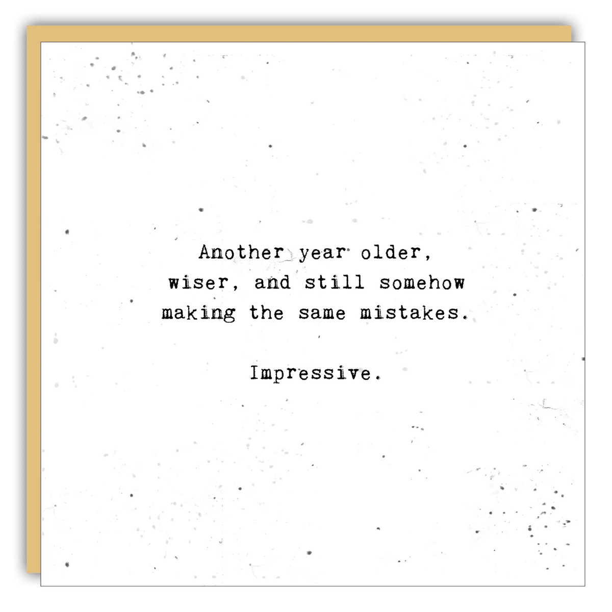 Older, Wiser Card