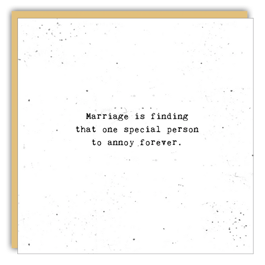 Finding One Special Person