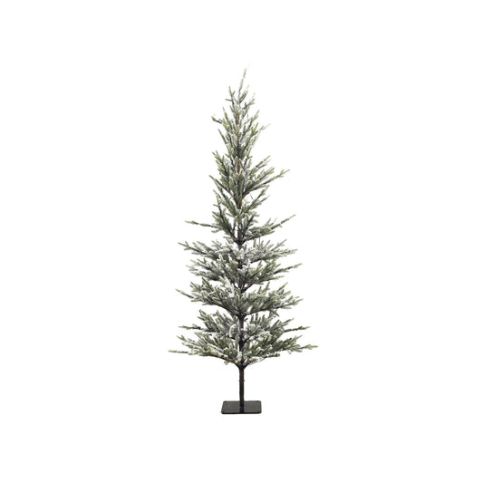 Flocked Balsam LED Tree