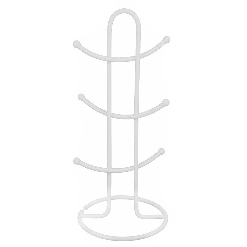 Black Metal Mug Holder - 16"H