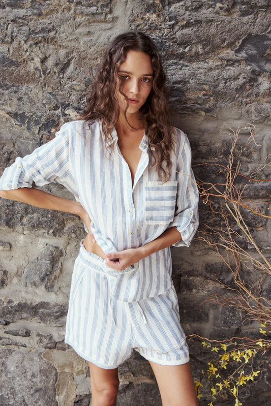 Lacy Striped Shirt