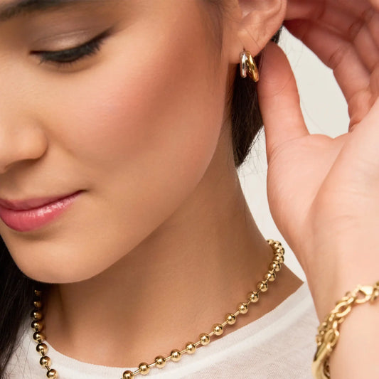 Mia Silver/Gold Earrings