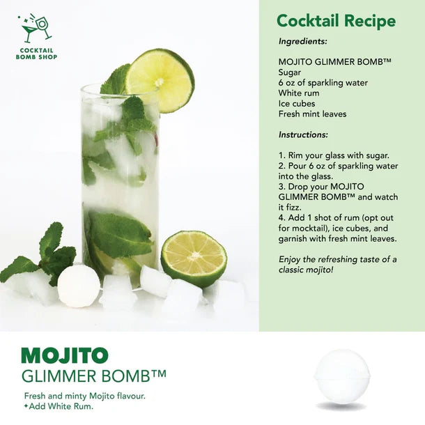 Mojito Cocktail Bomb - 4 Pack