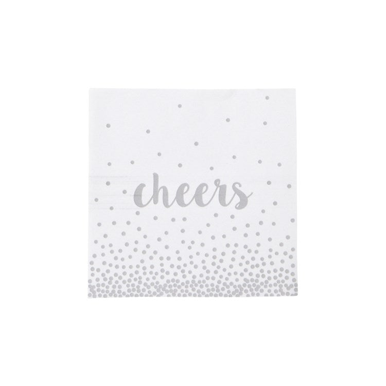 Cheers Cocktail Napkins - 20pk