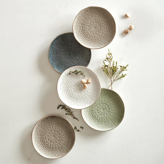 Stamped Appie Plate