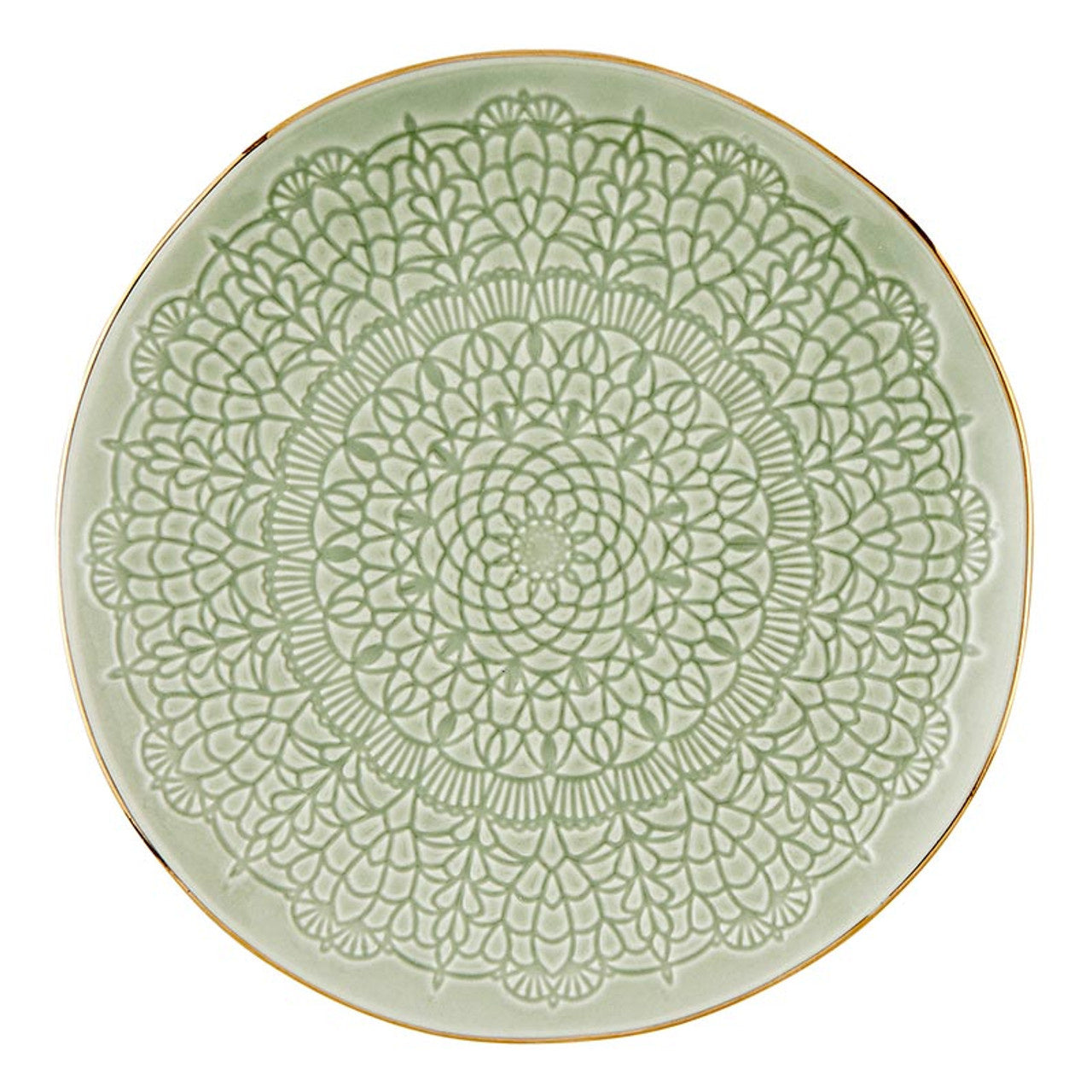 Stamped Appie Plate