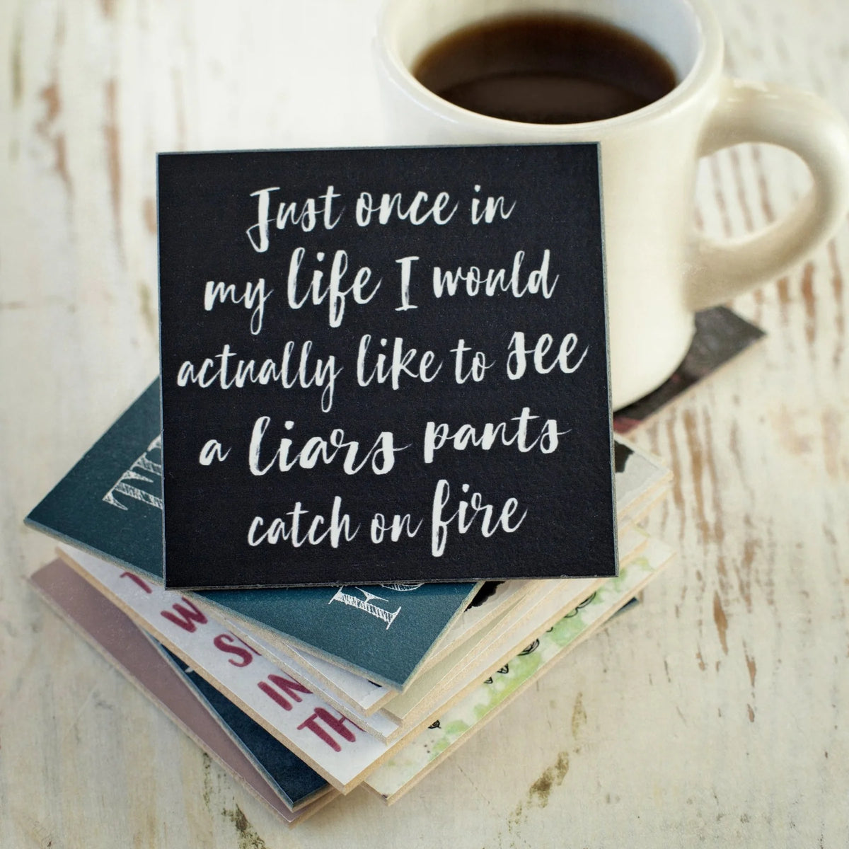 Liars Pants Coaster