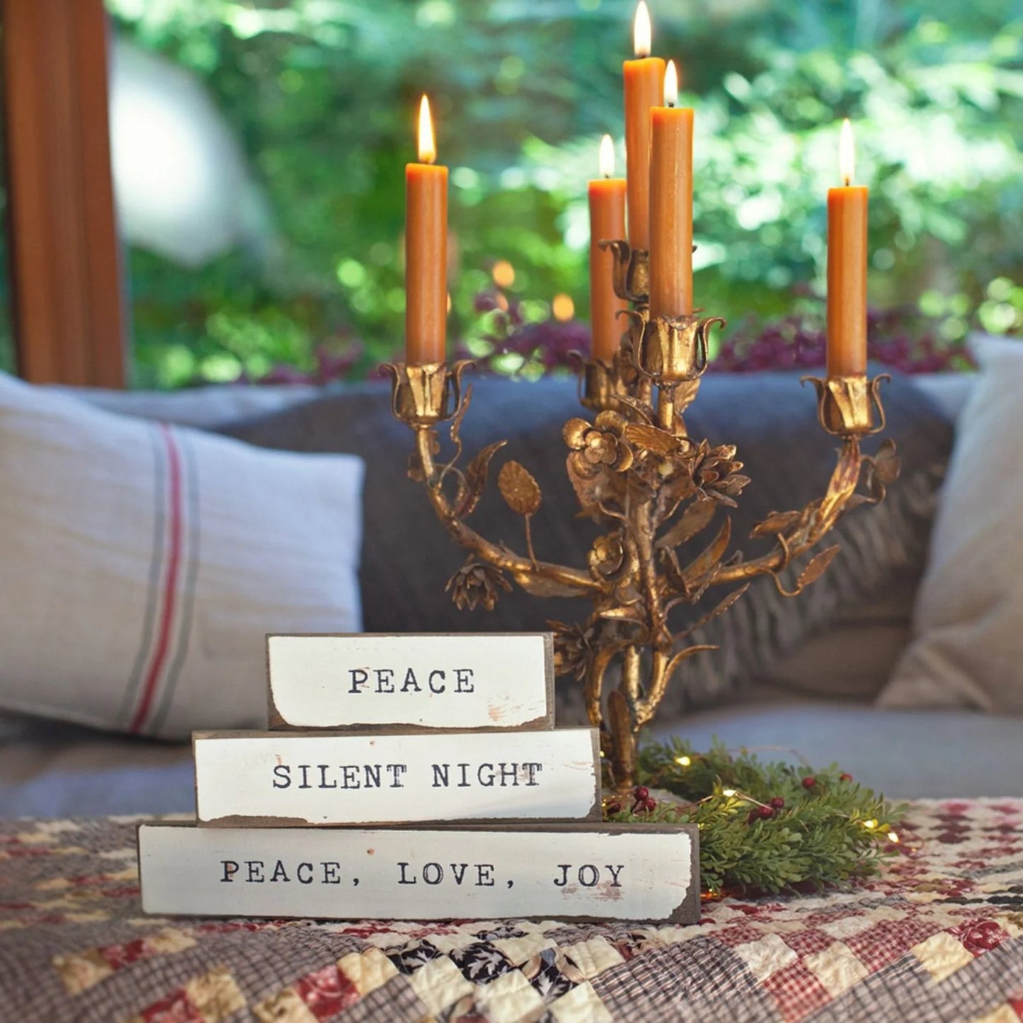 Peace Love Joy Timber Bit